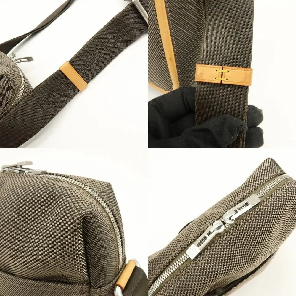 Louis Vuitton Damier Geant Citadin Crossbody Bag Brown
